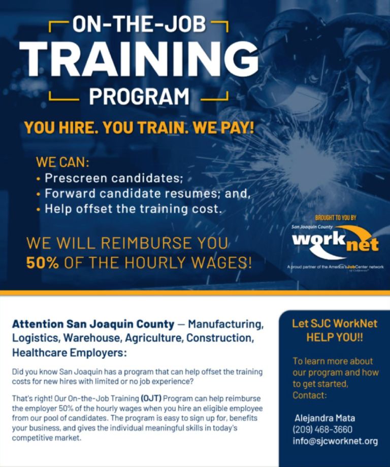 Employers in San Joaquin County - this ones for YOU